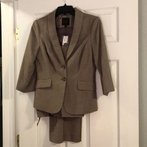 The Limited Light Brown Suit Jacket